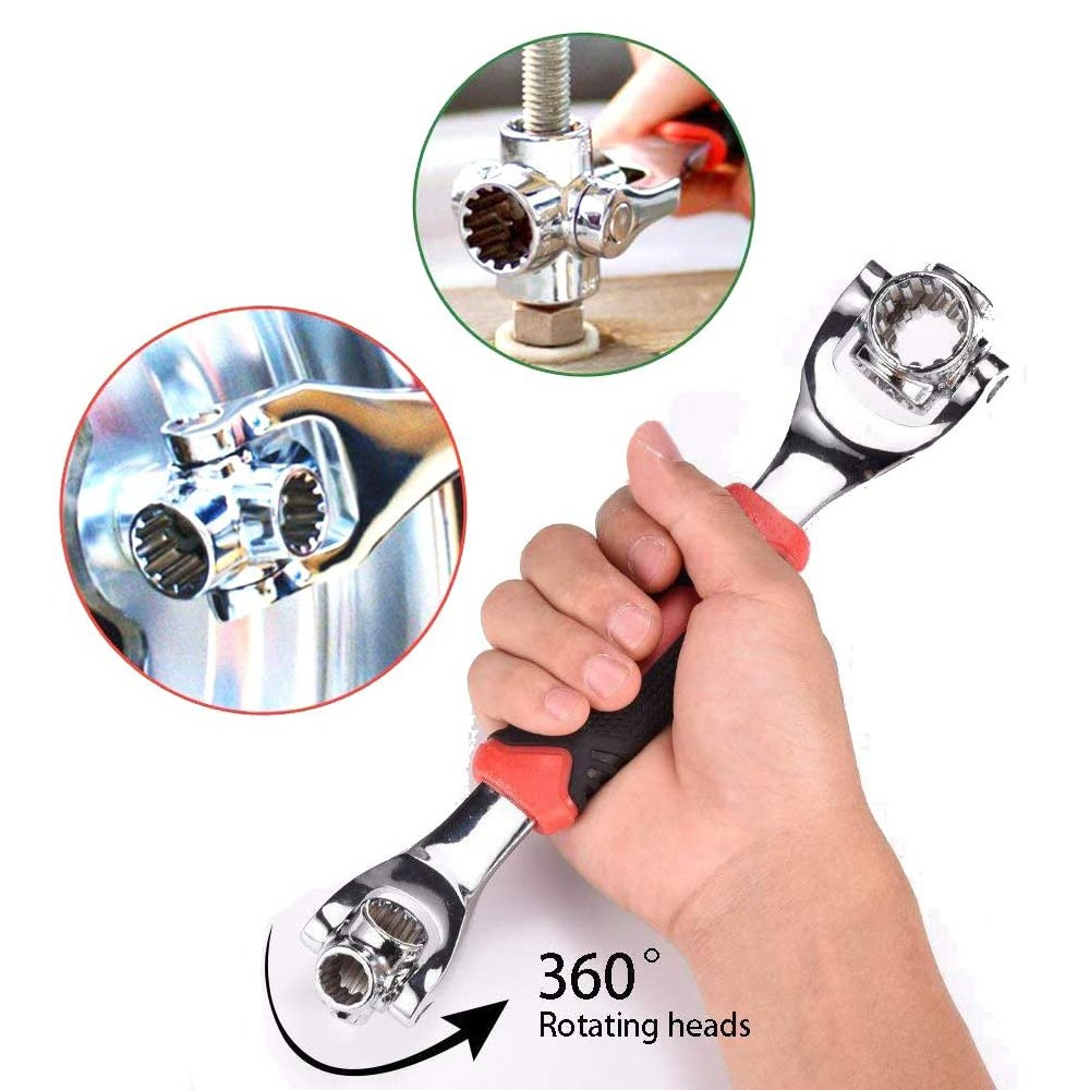 48 In 1 New Wrench Tools With 360 Degree Rotating Head