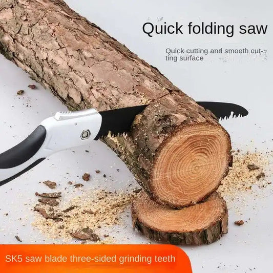 Quick folding saw