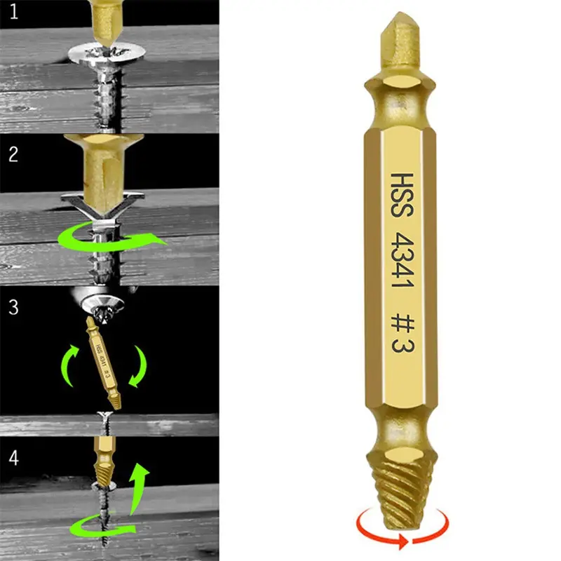 🔥Double Head Screw Remover Tools& Broken Head Screw Removers