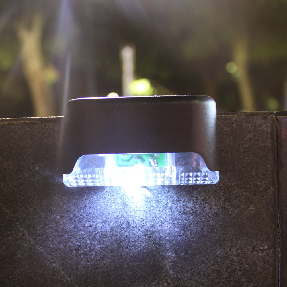 🔥2024 Hot Sale-LED Solar Lamp Path Staircase Outdoor Waterproof Wall Light