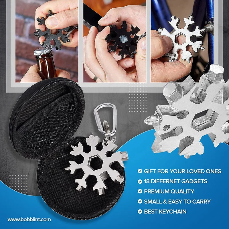 🔥Hot Sale，18-in-1 Snowflake Multi-tool