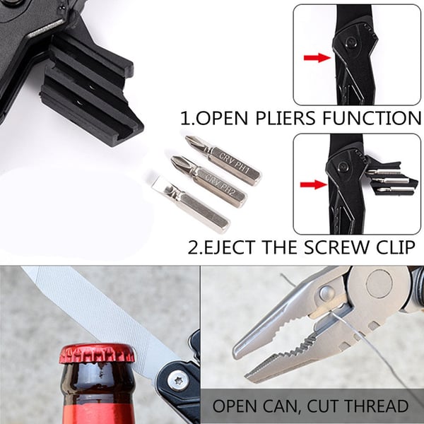 💥Hot Sale 70% OFF💥Multifunctional Survival Hammer 14 in 1 Stainless Steel Alloy Material