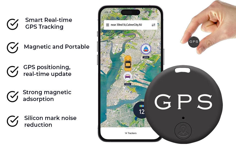 🚗 Mini Magnetic GPS Tracker🚗