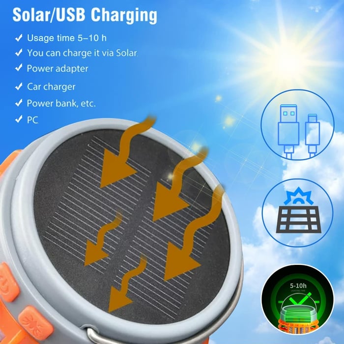 💥Hot Sale 60% OFF💥2024 Multifunctional Solar Anti-Mosquito Light